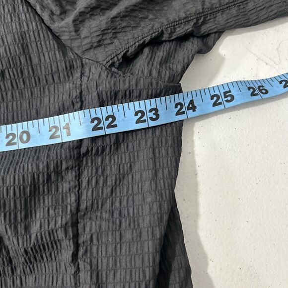 Gymshark Jacket Mens Large Black Speed Evolve Windbreaker Packs Away Hoodie - Picture 11 of 16